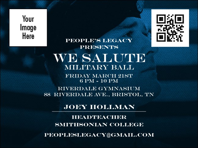 Military Ball - The Salute Economy Event Badge