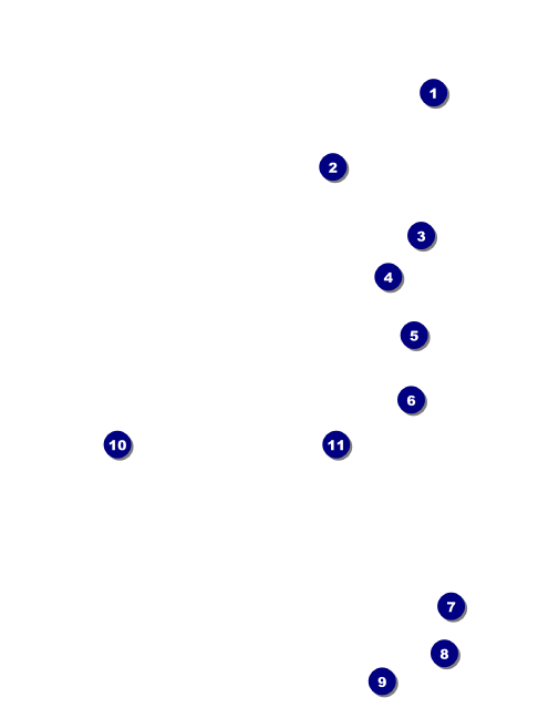 Birthday Geometric Economy Event Badge Front Field Markers