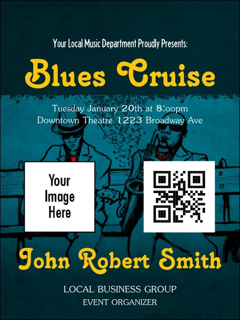 Blues Cruise Economy Event Badge Product Front