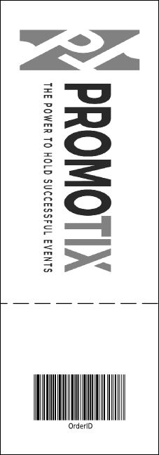 Peace Dove Event Ticket Product Back