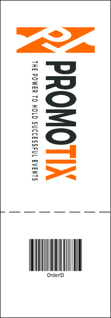 Stage Lights Event Ticket Product Back