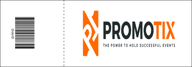 Art Canvas Event Ticket Product Back