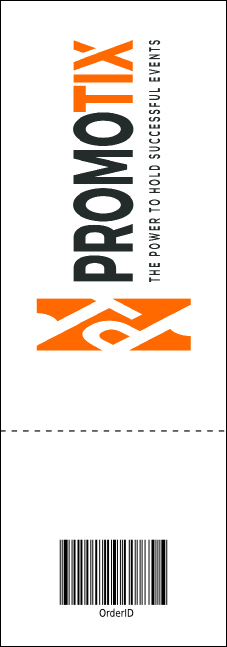Bucking Bronco Rodeo Event Ticket Product Back