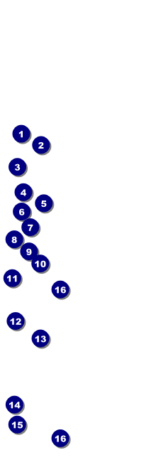 Fire and Ice Event Ticket Front Field Markers