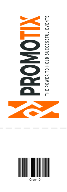 Sports Ticket Black & Yellow Product Back