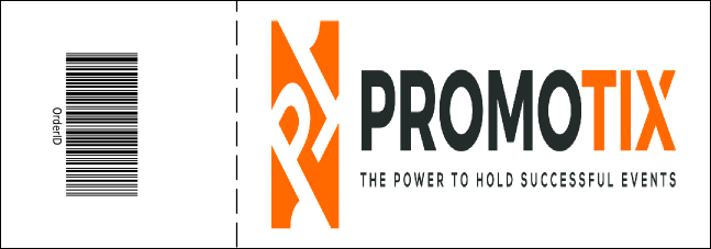 Hip Hop Red Event Ticket Product Back