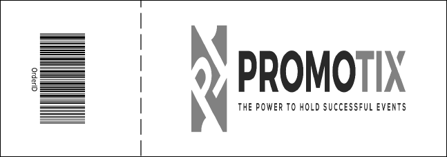 Indianapolis Event Ticket (Black and White) Product Back