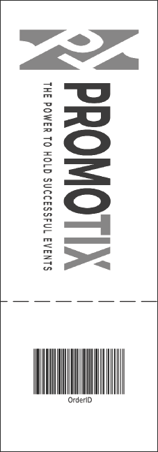 Baseball General Admission Ticket 001 Product Back