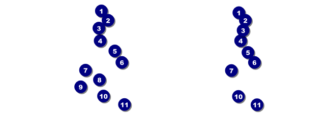 Black and White New Year's General Admission Ticket 001 Front Field Markers