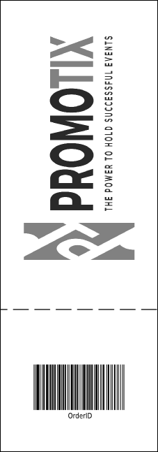 Basketball General Admission Ticket 002 (b&w) Product Back