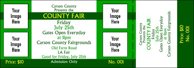 General Concert Ticket 102 Product Front