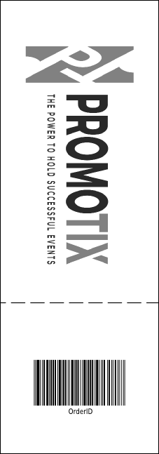 School Notebook Black and White Event Ticket Product Back