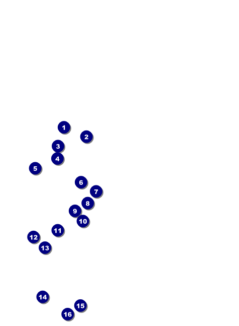 Indiana Invitation Front Field Markers
