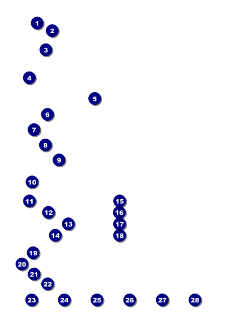 Galaxy Hip Hop Black and White Invitation Front Field Markers