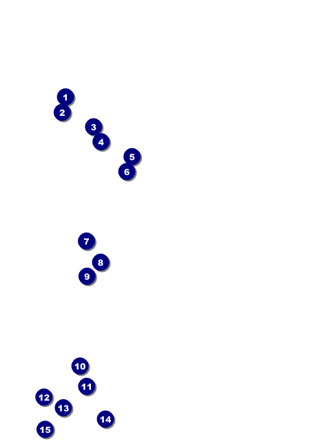 Big Heart Purple Invitation Front Field Markers