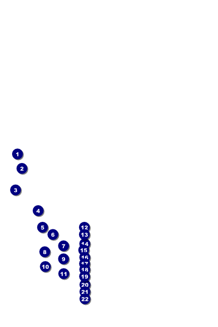 Cincinnati Poster Front Field Markers