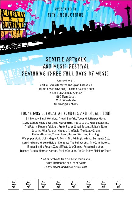 Seattle Poster Product Front