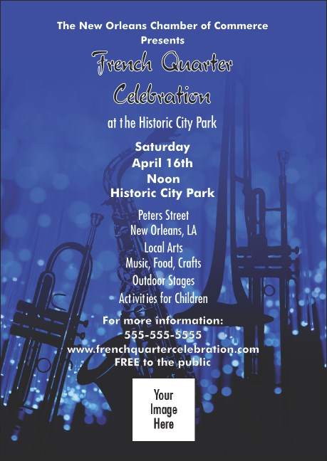 Jazz Concert Postcard Product Front