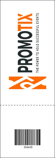 Alternative Music Raffle Ticket Product Back