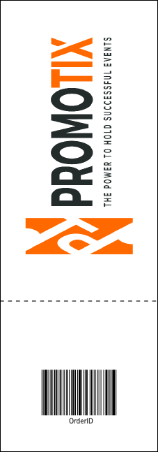 Casino Chips Raffle Ticket Product Back