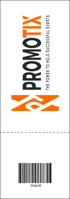 Bowling League Raffle Ticket Product Back