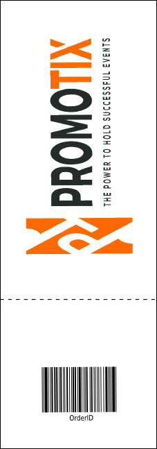 El Paso Raffle Ticket Product Back