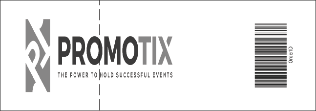 Black and White New Year's Raffle Ticket 001 Product Back