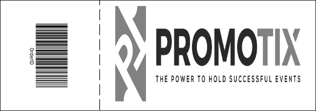 Christmas Black and White Raffle Ticket 001 Product Back