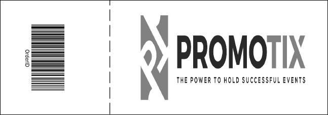 B&W Logo Raffle Ticket 001 Product Back