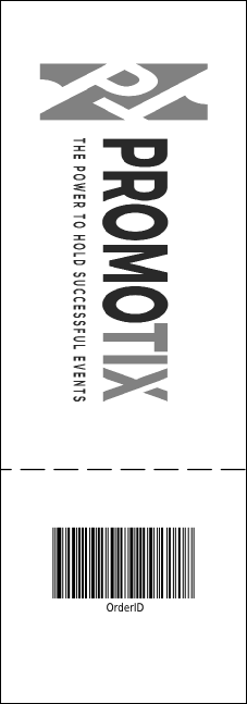 B&W Logo Raffle Ticket 002 Product Back