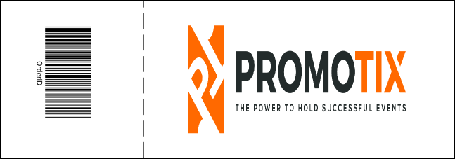 Color Logo Raffle Ticket 002 Product Back