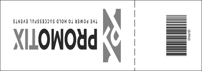 Kansas City Raffle Ticket with stub (Black & White) Product Back