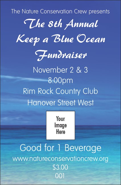 Nature Series - Blue Ocean Drink Ticket