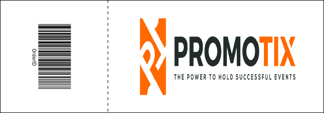 Animal Print Giraffe Event Ticket Product Back