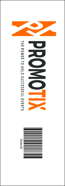 Equestrian Raffle Ticket Product Back