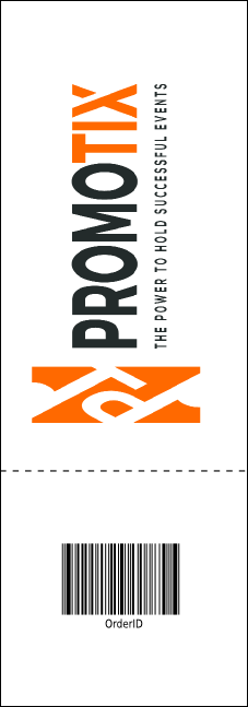 Fall Cut Paper Raffle Ticket Product Back