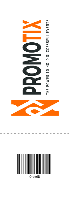 Cityscape Event Ticket Product Back