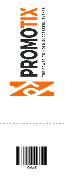 Music Festival Raffle Ticket Product Back