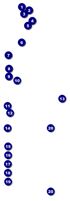 All Purpose Clouds Raffle Ticket Front Field Markers
