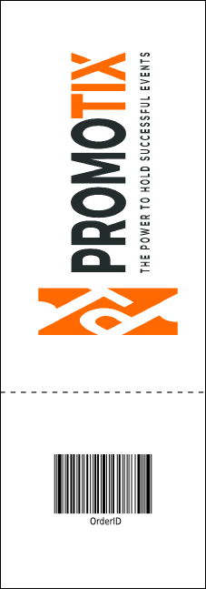 Tie Dye Raffle Ticket Product Back