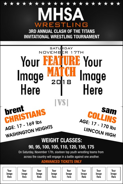 Versus Black Logo Poster Product Front